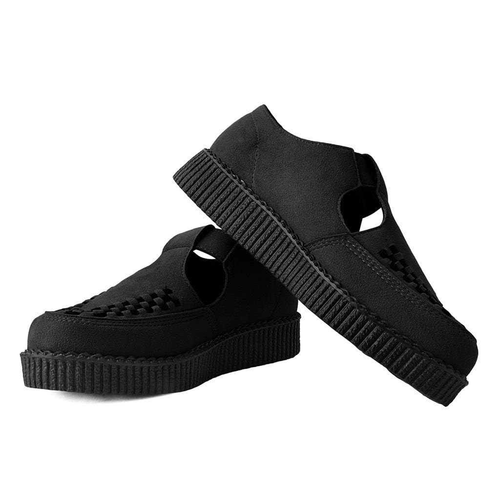 Viva Flex T-Bar Sandal Black Suede - Image 3